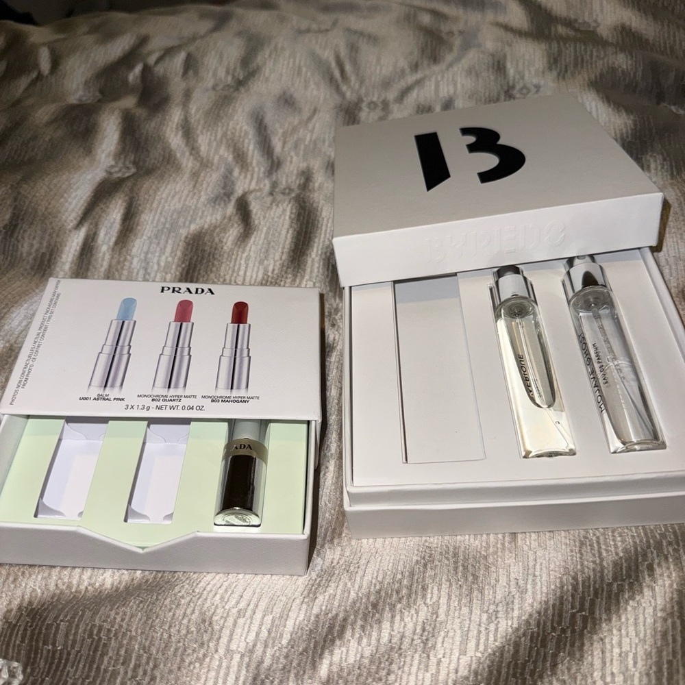 Byredo Bal D’Afrique, Mojave Ghost Travel Perfumes and Prada lipstick - Picture 2 of 10